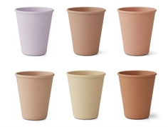 Liewood light lavender multi mix cup Carter (6-pack)
